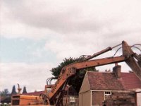 Rear view of the Punch House during Tesco construction (1970's photo)